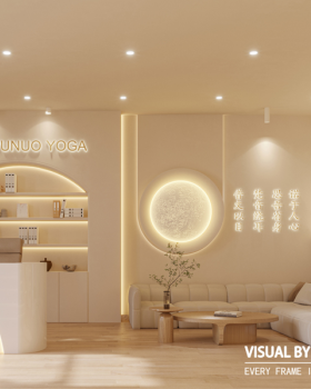 瑜伽店效果图