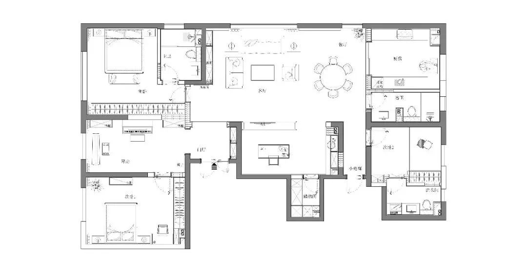 紫楹台新中式大宅丨旗盛-12