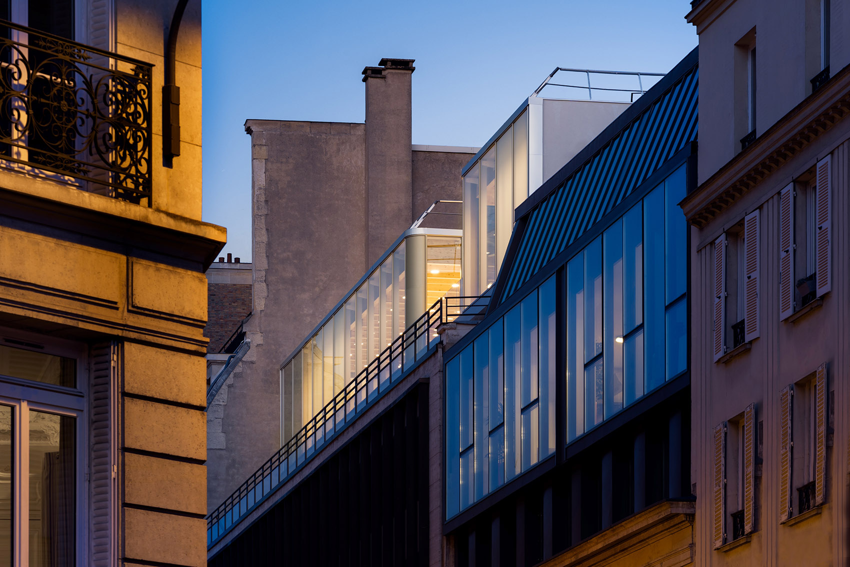 布加勒斯特街办公楼扩建丨法国巴黎丨Atelier Quinze Vingts-35