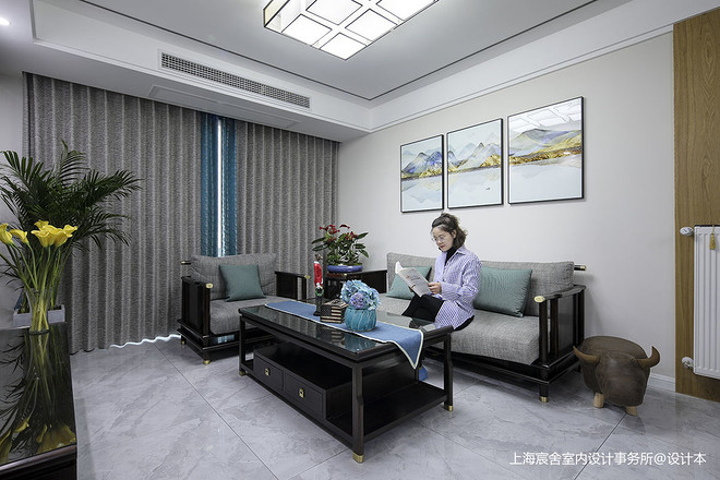 10万元三居128平米装修案例-15