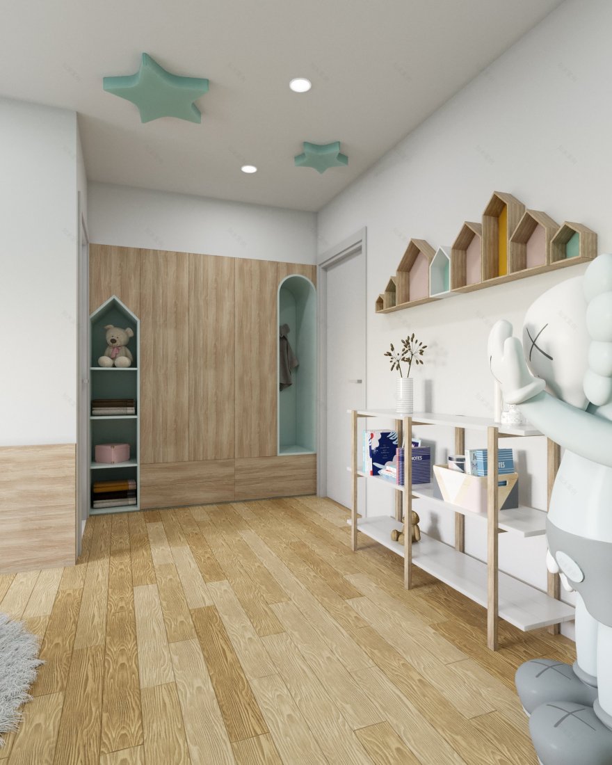 男女共用卧室-13