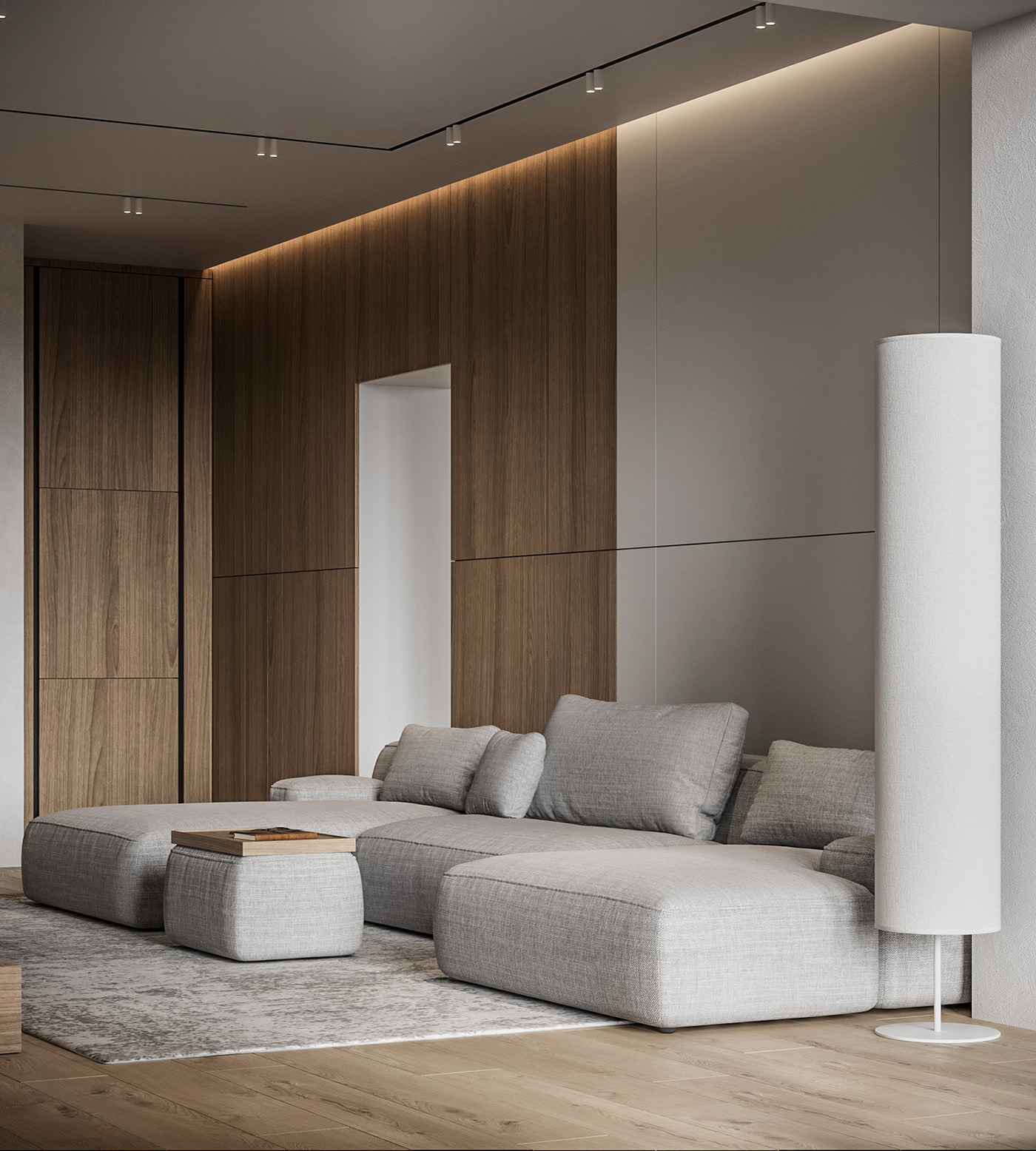 乌克兰75㎡小空间住宅设计-3