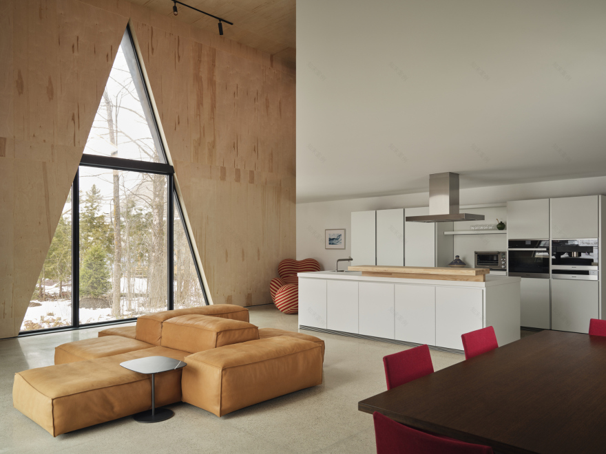 猫科滑雪小屋丨加拿大丨Atelier RZLBD-5