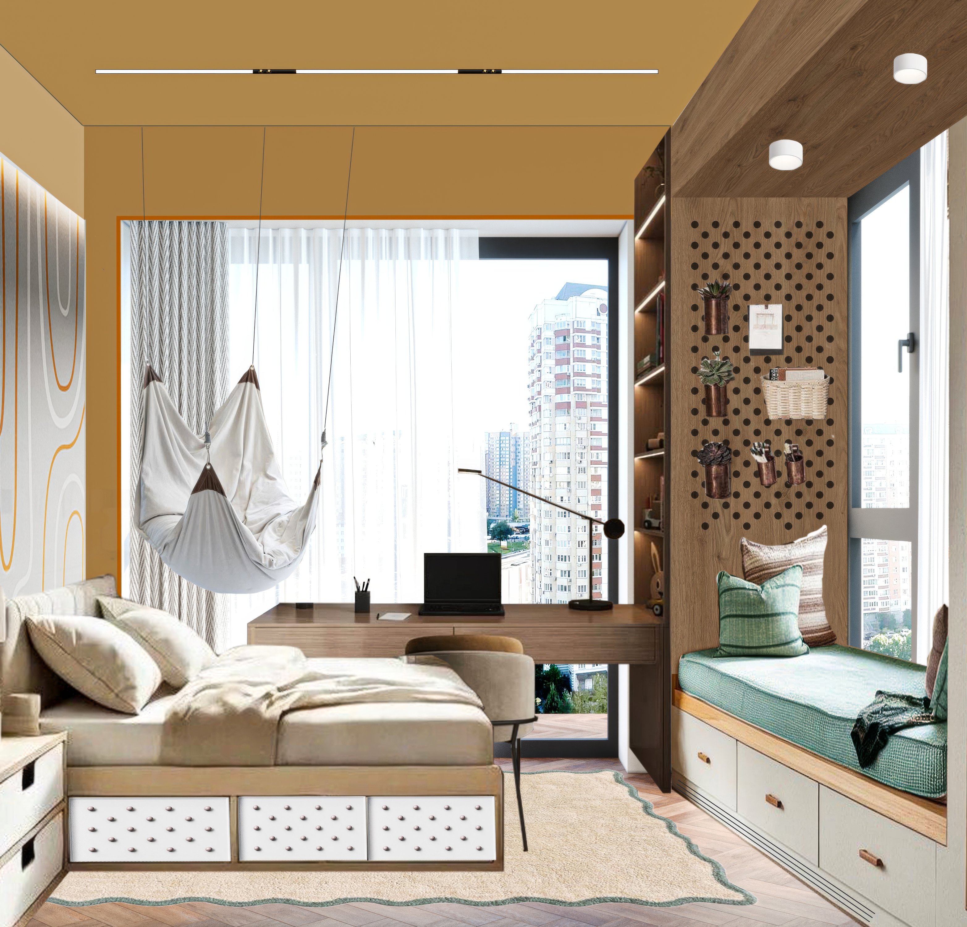 Коллажи интерьера Level Мичуринский-4