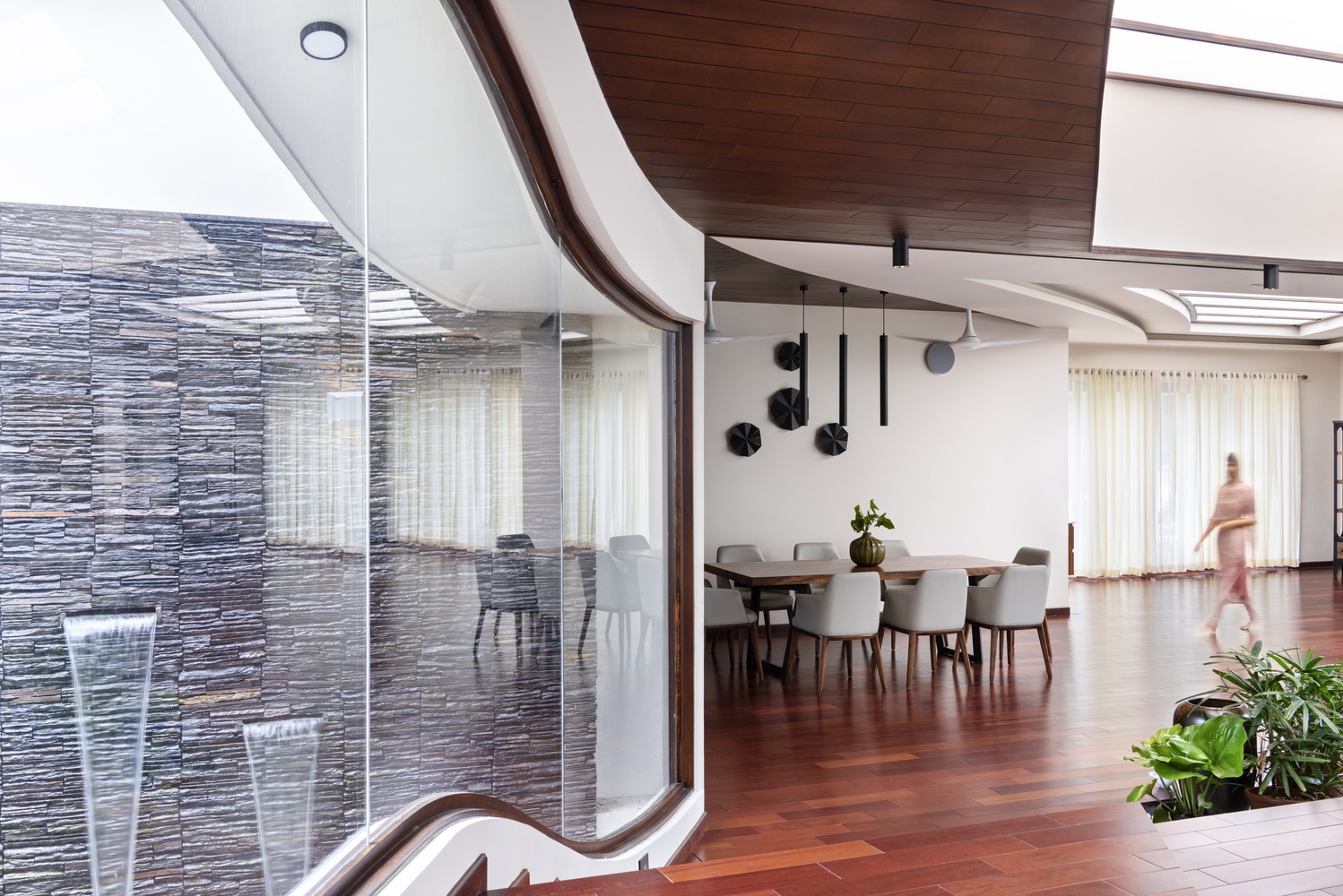 印度 Contour House · 与自然共生的现代庄园丨Archimatrix India Associates-26