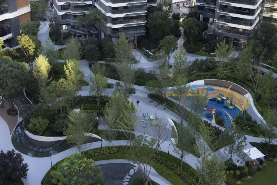 成都国宾锦麟天玺丨中国成都丨广亩景观-22