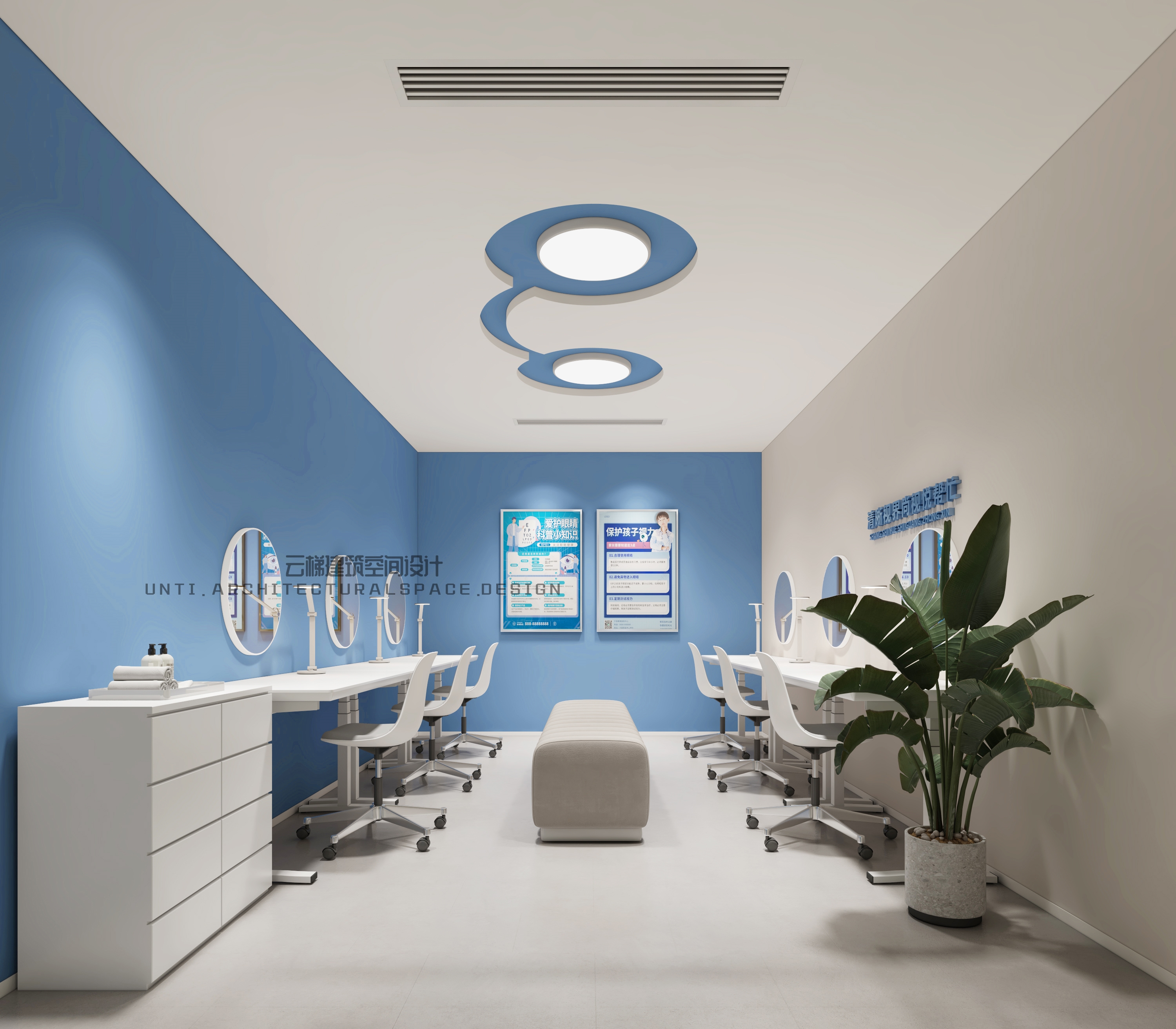 眼视光中心丨中国广州丨云梯建筑空间设计-18