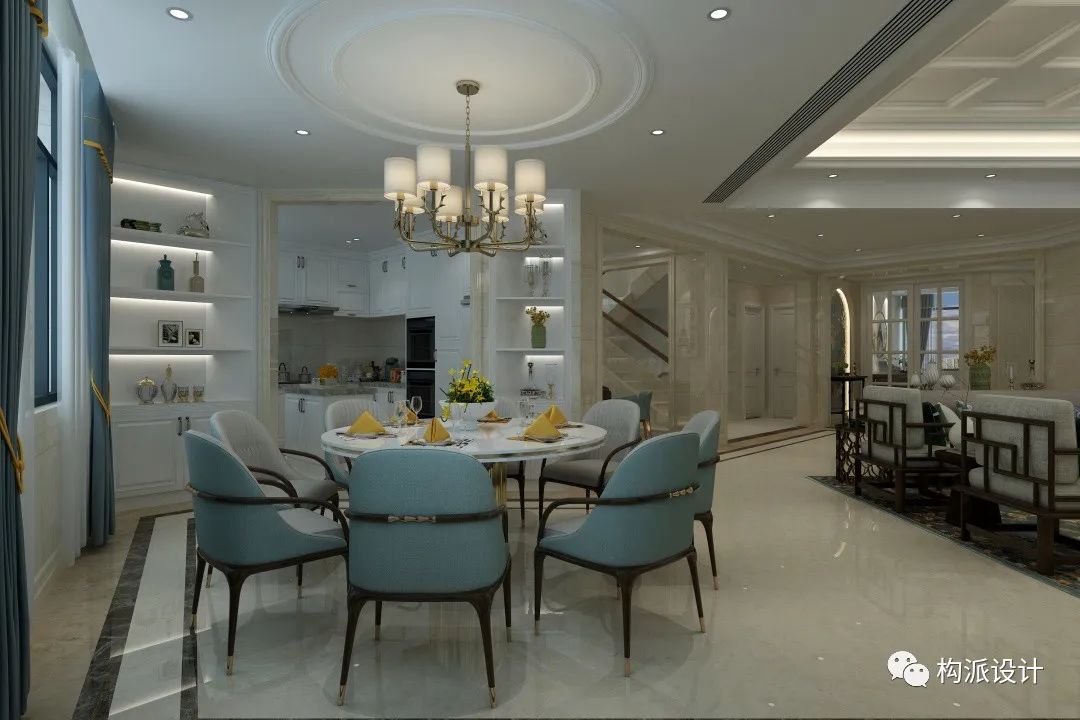 融合古典与现代的别墅设计-22