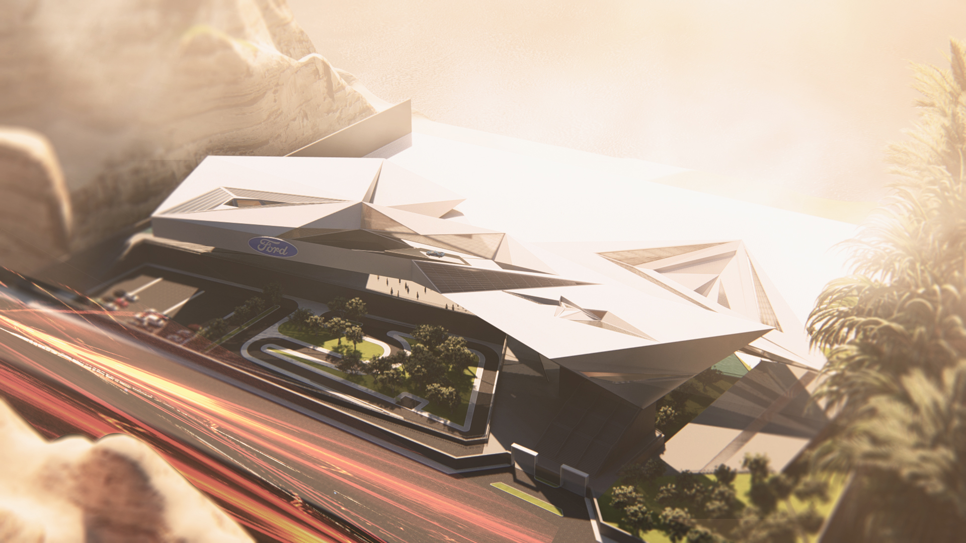 福特汽车公司新汽车博物馆及展厅设计-3