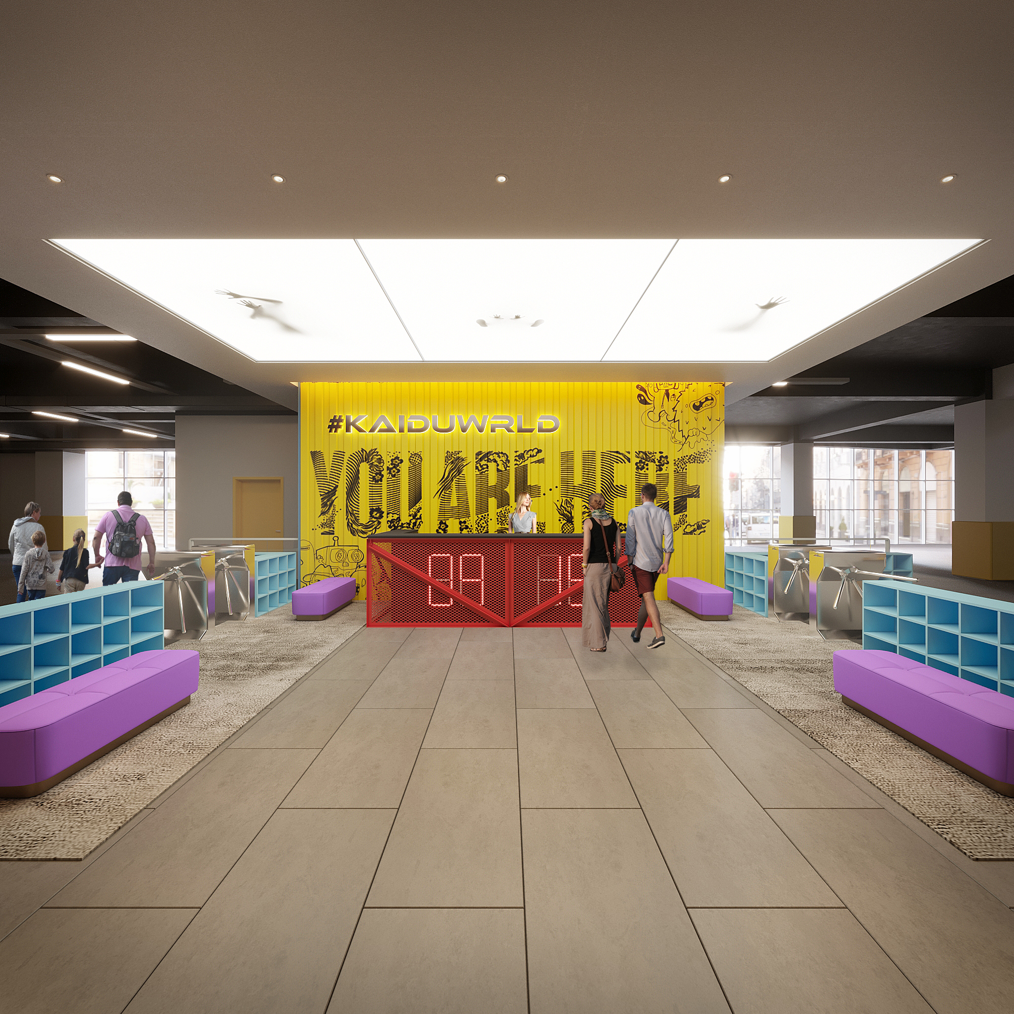 KIDS INDOOR PLAYGROUND LOBBY DESIGN-0