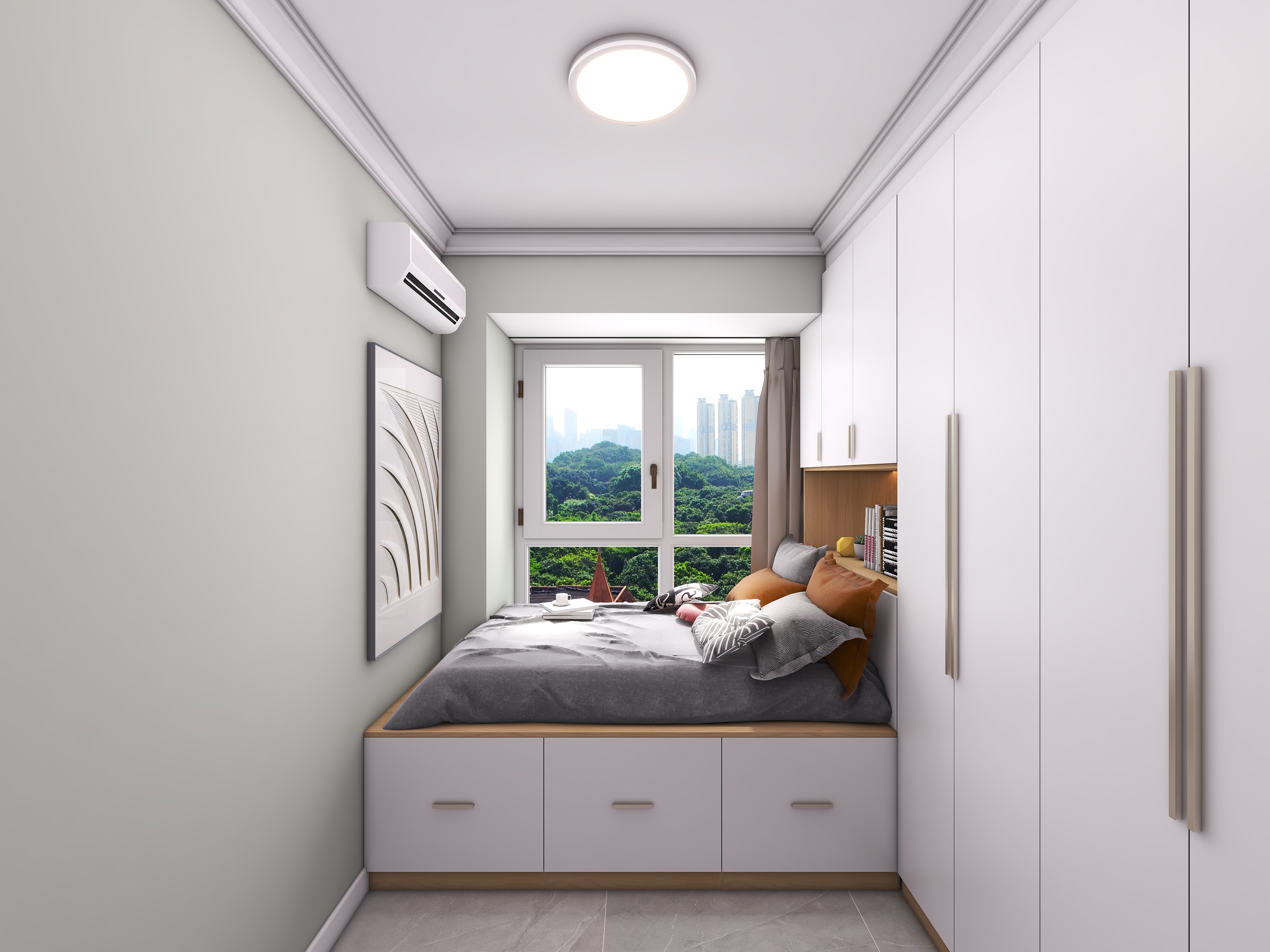 四川成都听湖九园（142平现代简约四居室）-69