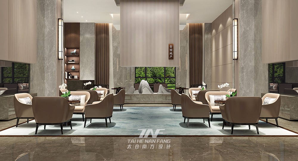 河北青田地产售楼处设计-9