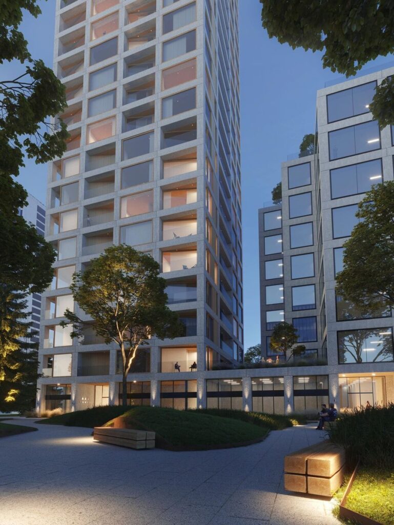 “Inreal”多功能高层综合体竞赛项目“651729”丨立陶宛维尔纽斯丨HEIMA工作室（Kristijonas等6位建筑师）-10