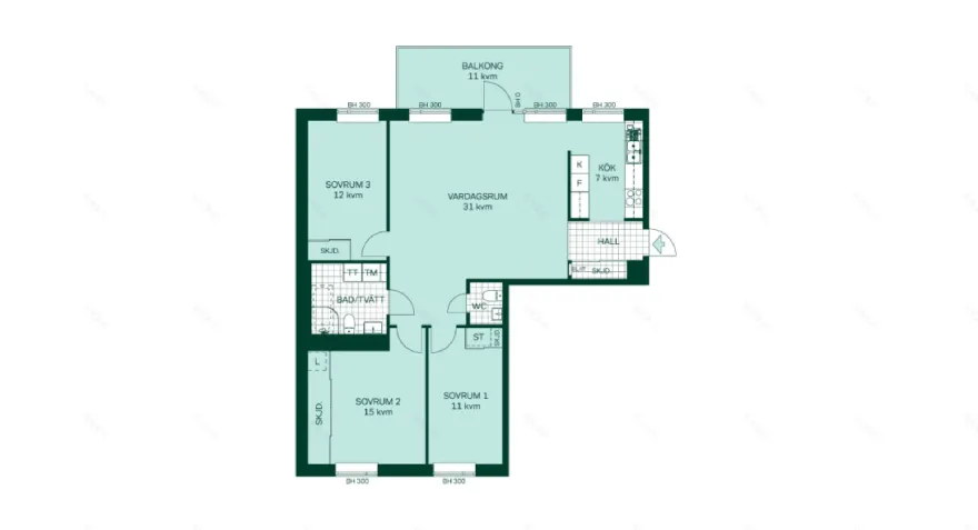 柔和木质公寓,轻奢家庭空间-11
