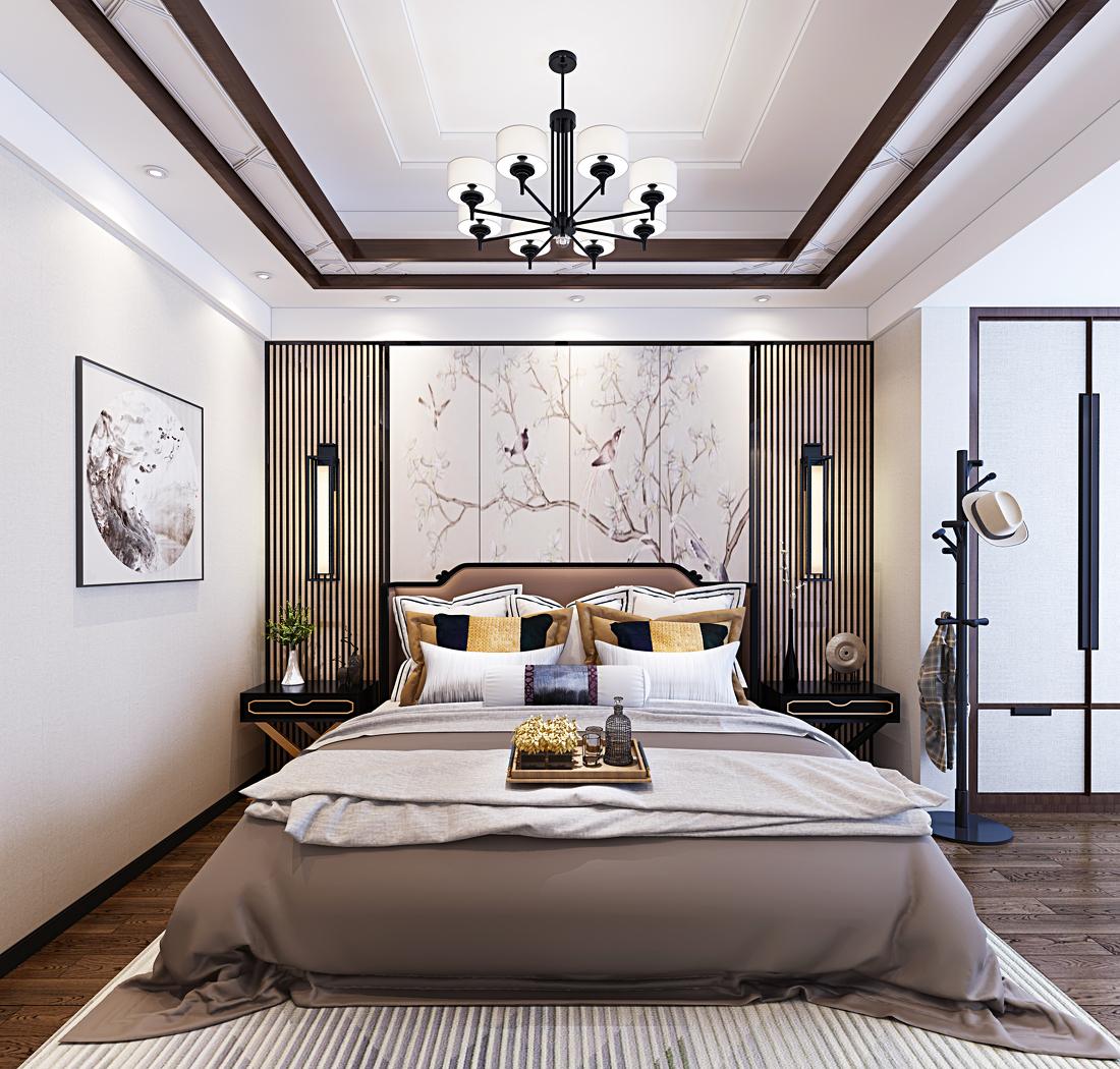 佳泰雅园新中式平层设计-10