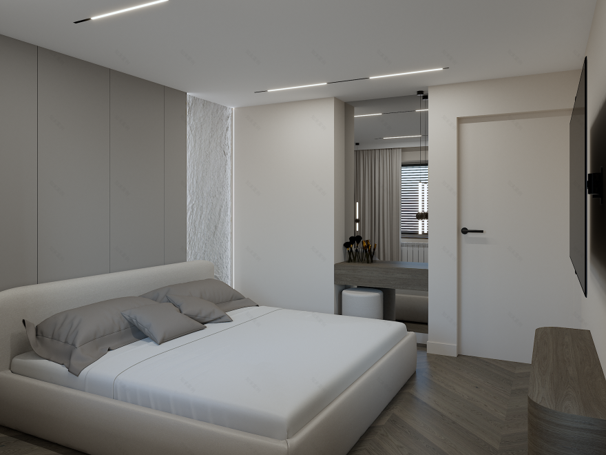 Minimalist Interior With Natural Wood-15