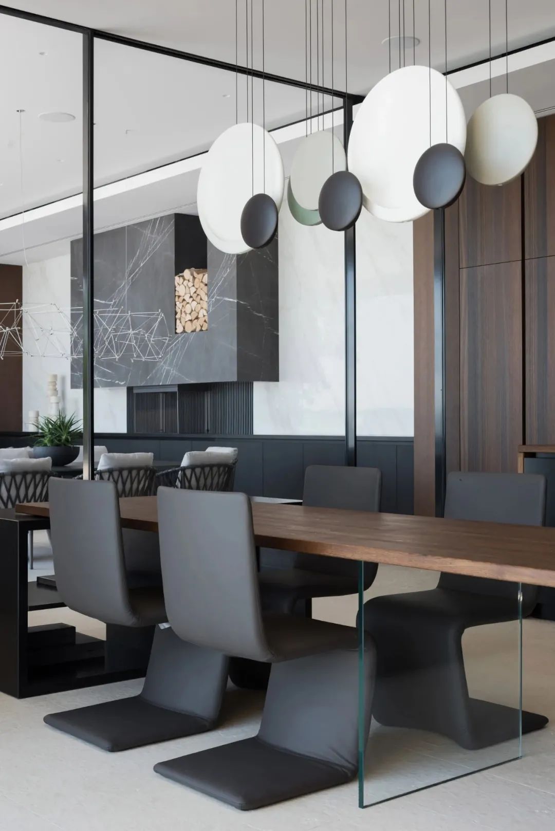 莫斯科郊区别墅，极简美学与自然融合的典范-70