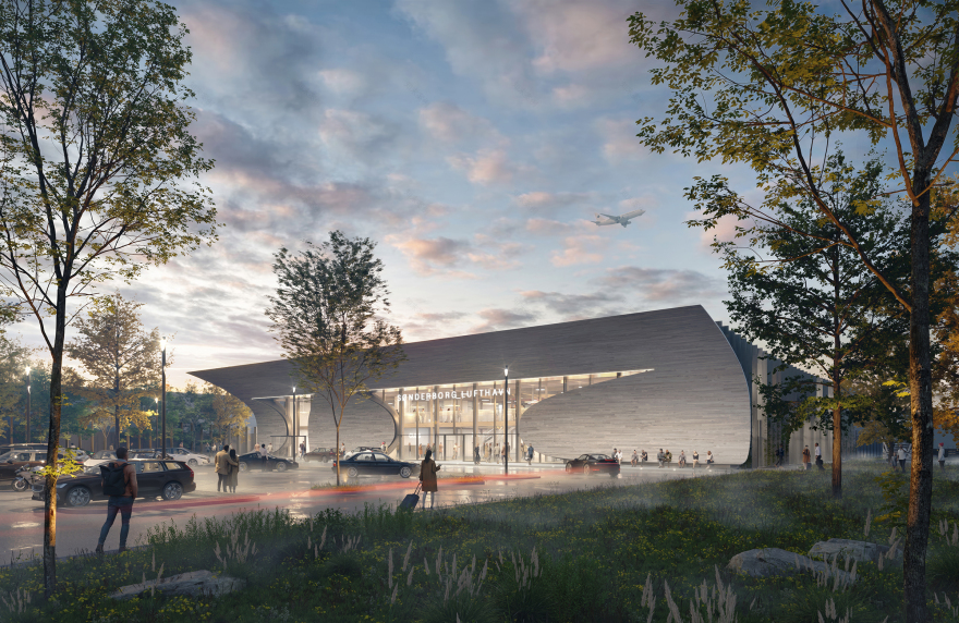 桑讷堡机场丨丹麦丨J.MAYER.H-9