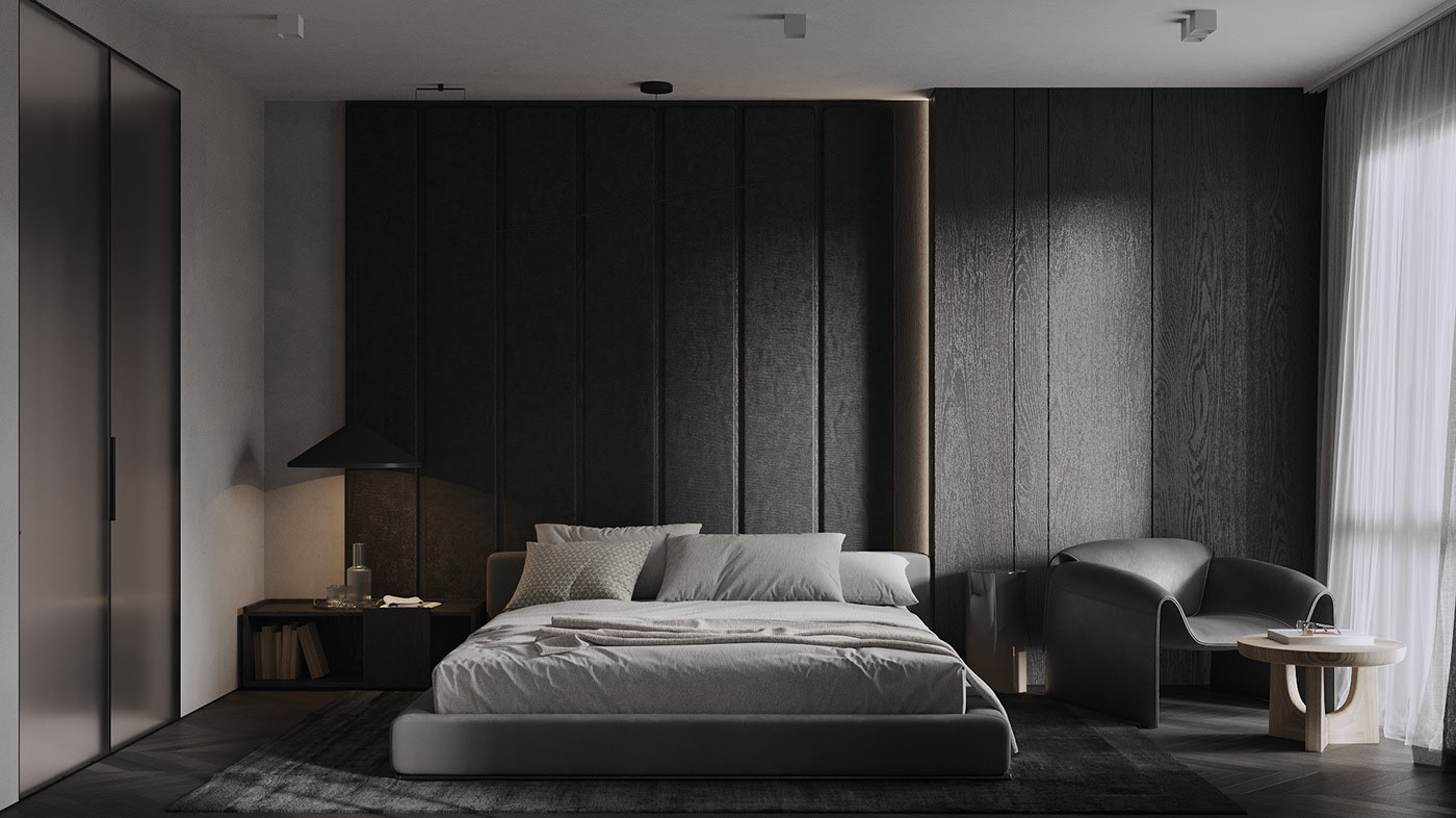 深色系小空间公寓设计-7