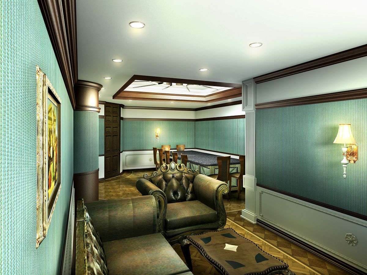 酒店高级餐厅建筑与CG透视制作丨エークリエイト-17