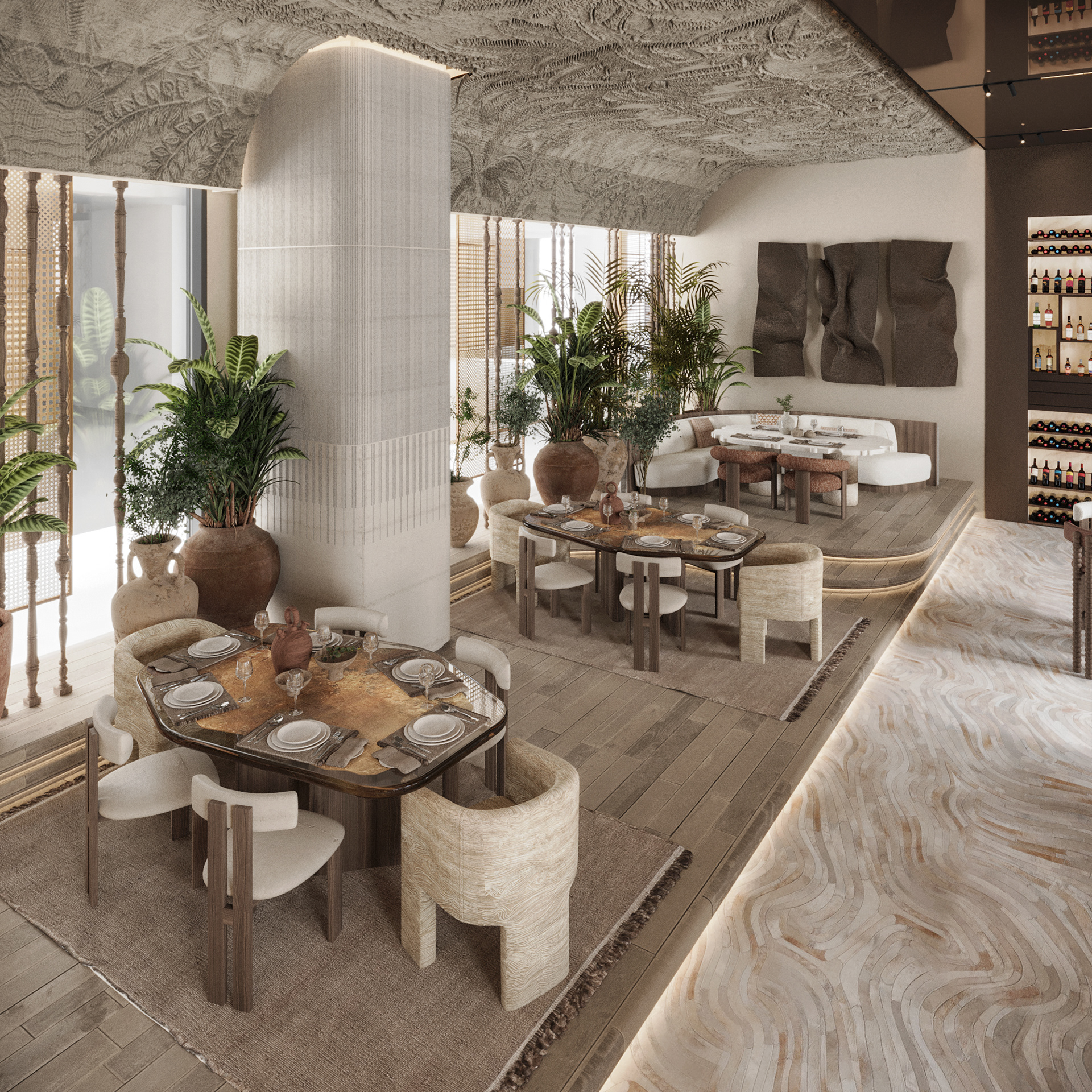 椰子别墅餐厅丨United Arab EmiratesDubai丨Alchemy,MF and associates-8