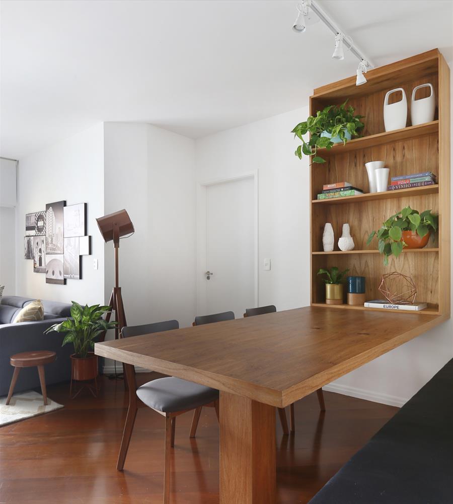 巴西 Vila Mariana 2 公寓现代简约设计-3