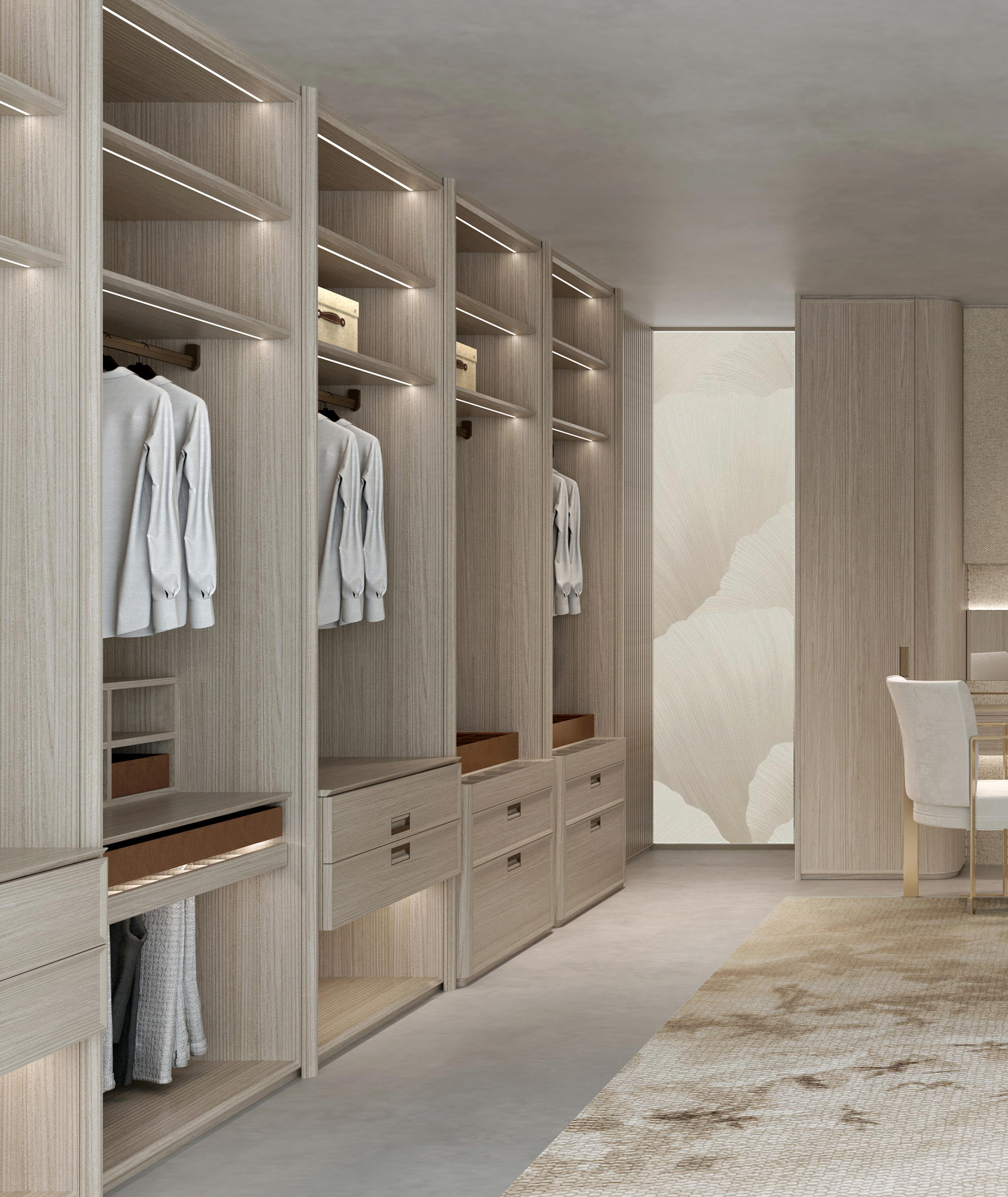 宋氏美学 · 茶书房 · 卧室 · 衣帽间 空间设计-10