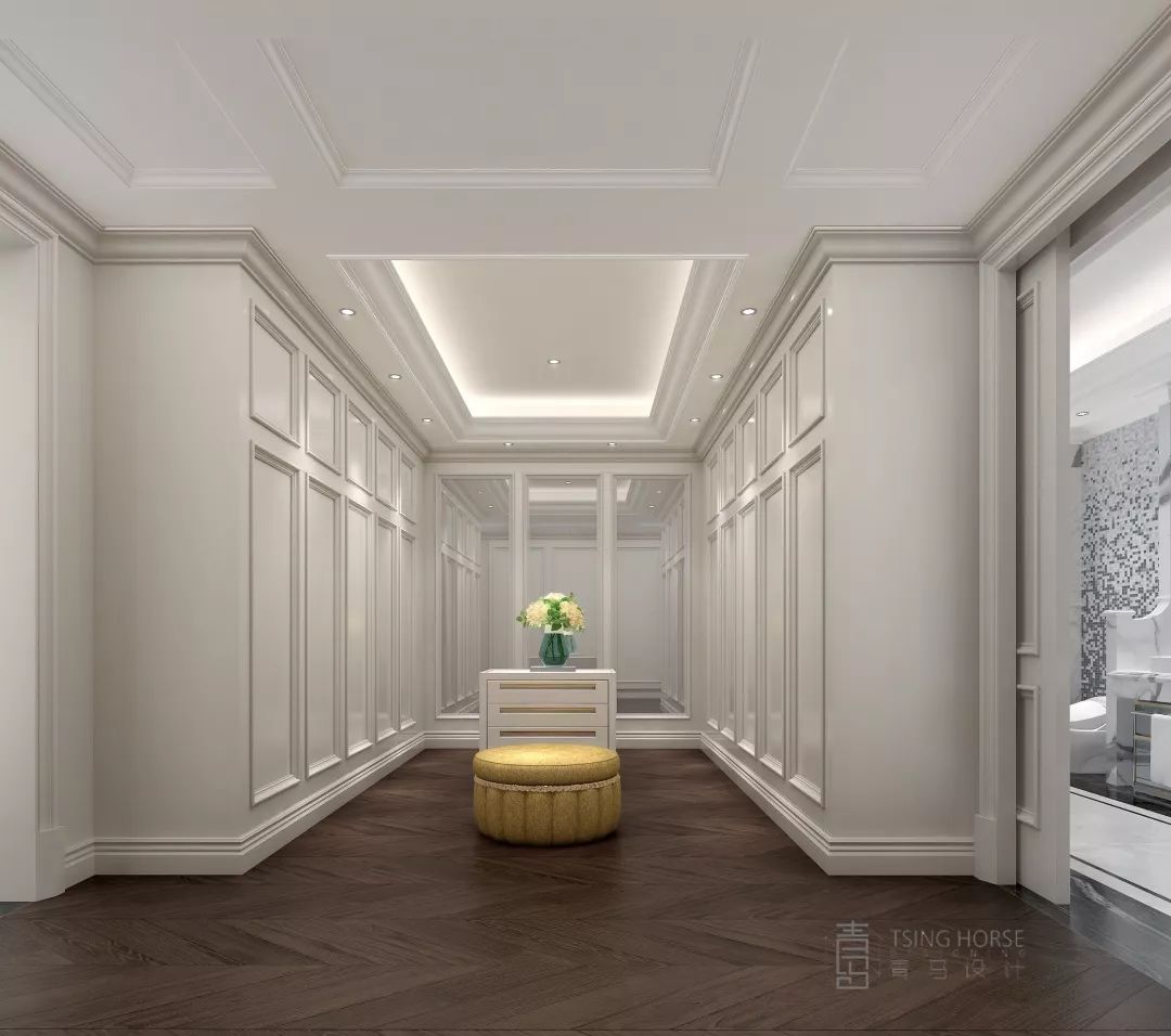 华侨城·108 坊新法式风格家装设计-69