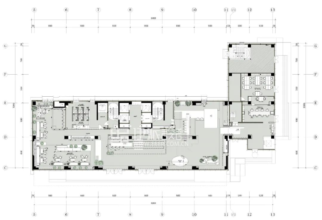 西安曲江正和中心售楼处软装设计丨中国西安丨深圳市伊派室内设计有限公司-60