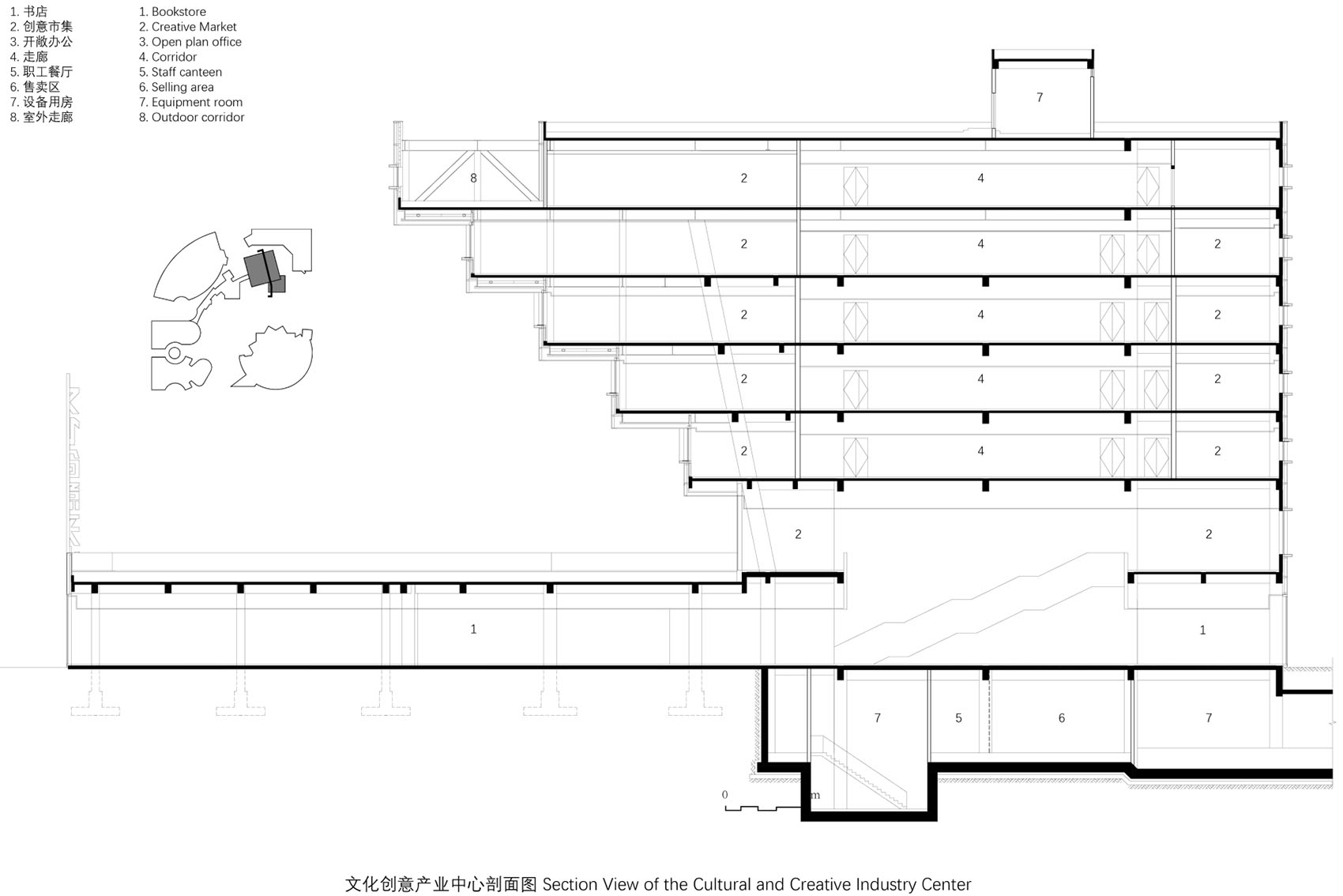 图书馆建筑 / 武汉东西湖文化中心丨中国武汉丨中国建筑设计研究院-109