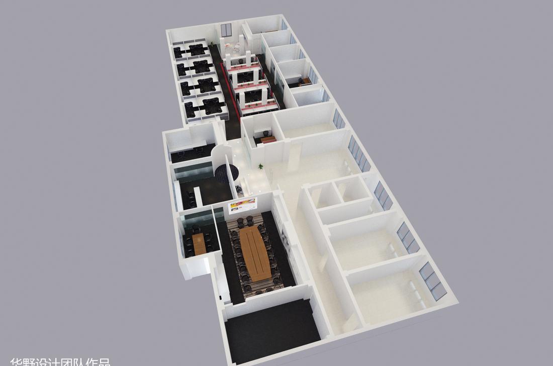 长宁区仙霞路科技办公室设计-8