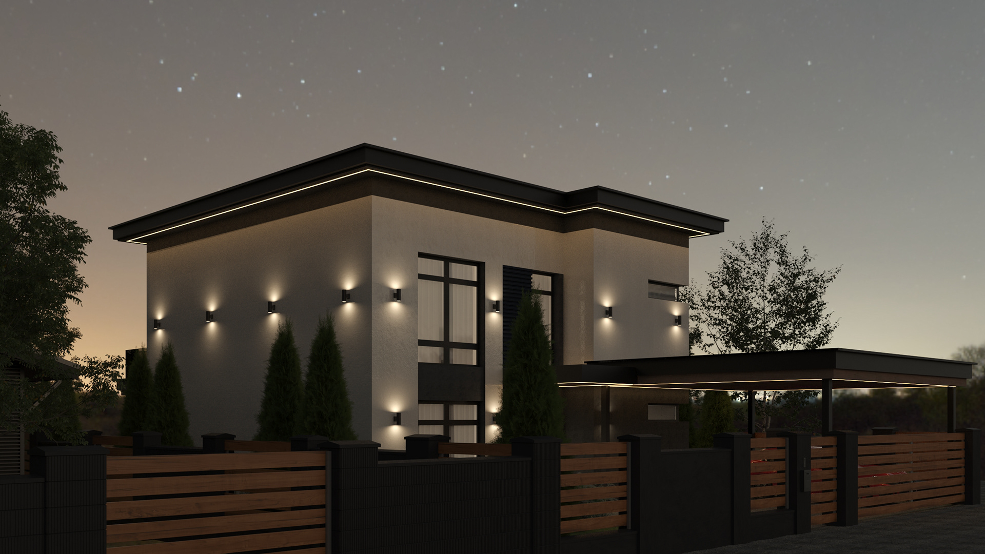 乌克兰基辅地区私人住宅室内设计项目-21