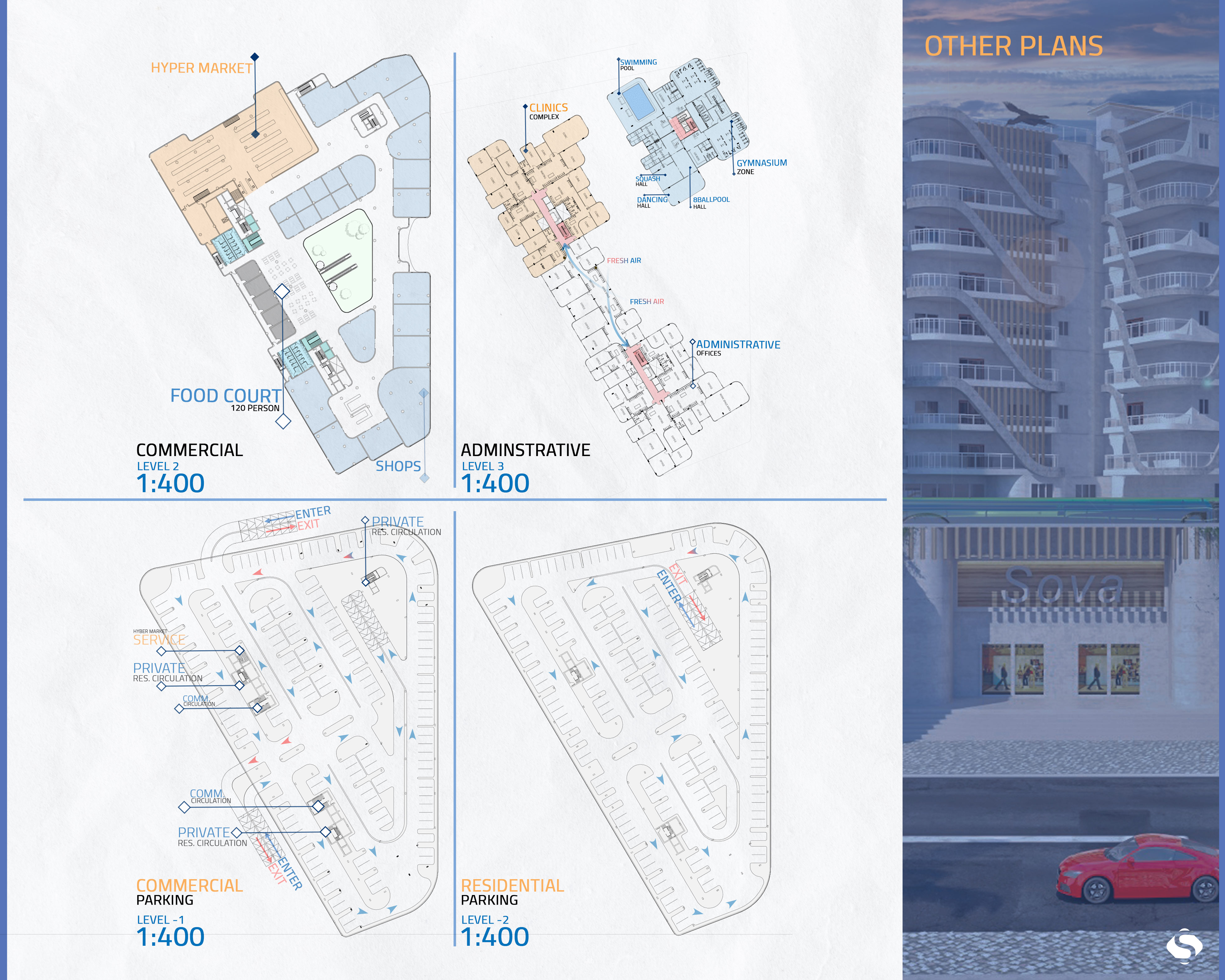 Mixed Use & Residential Project | Sova Tower-16