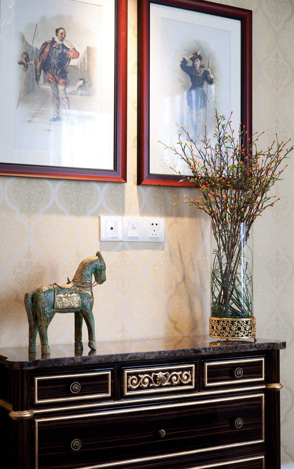 臻品空间设计：东莞中熙·香缇公馆样板房-24