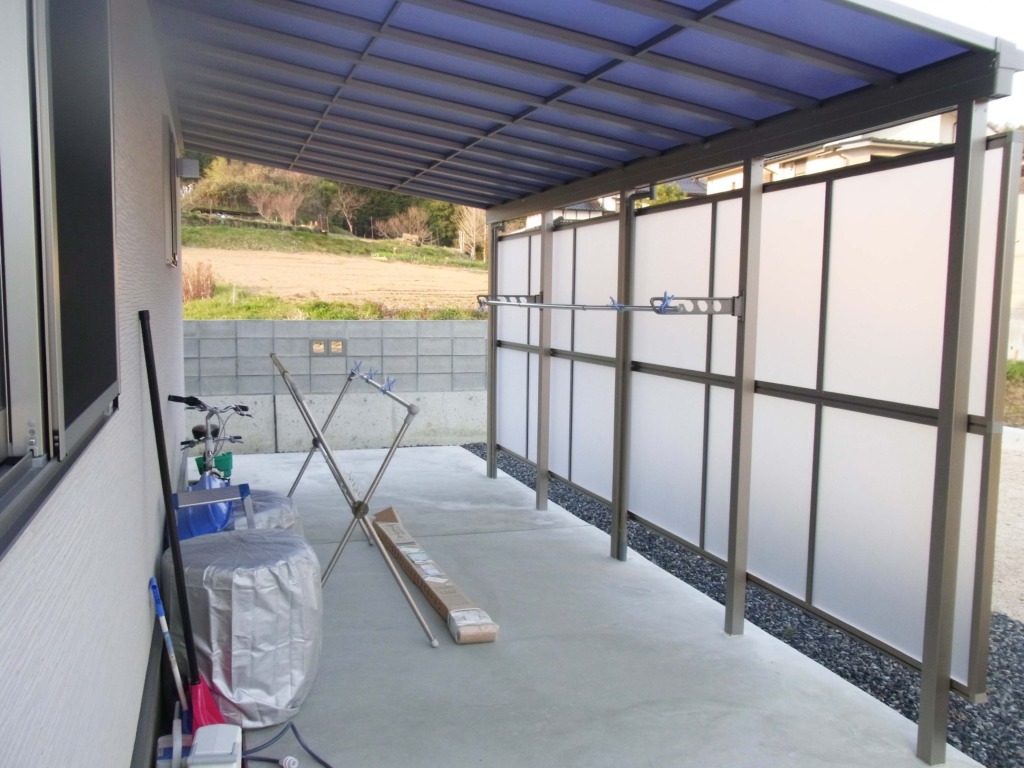 平屋建て和風モダン住宅の新築外構-67