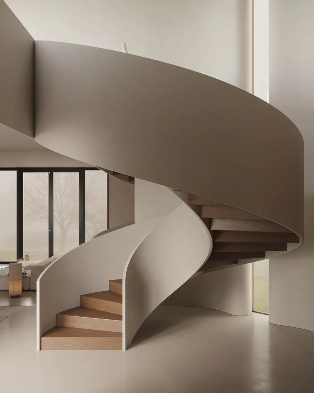 暖色调原木系奶油风极简设计丨HPISD-36