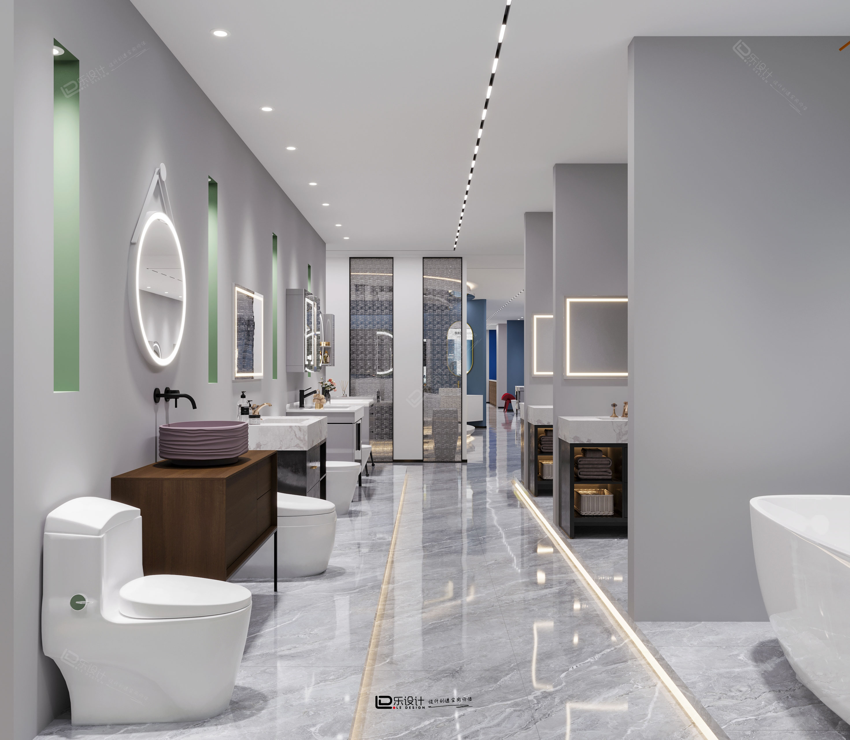 圣都新材料展厅项目丨LD 设计-25