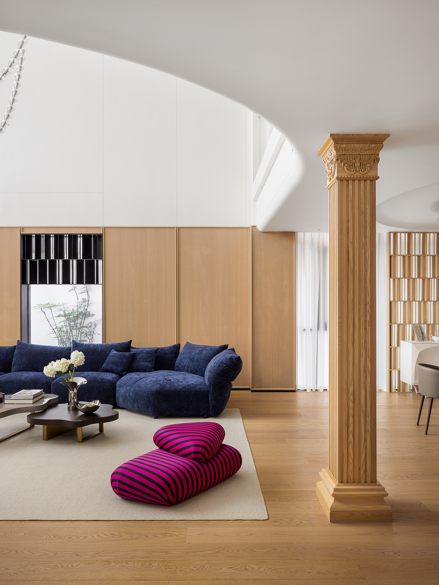 庭院环绕的缤纷宅邸丨中国珠海丨珠海本森空间设计-11