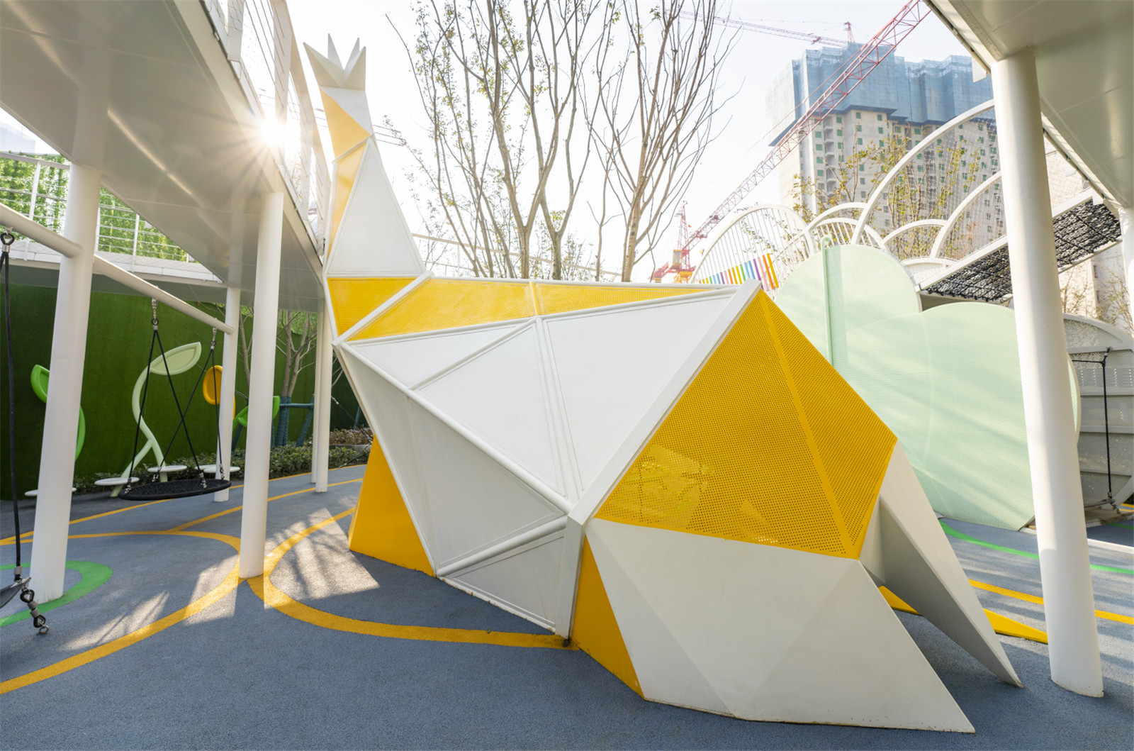 西安云桥连接的儿童游乐区丨中国西安丨季高集团-26