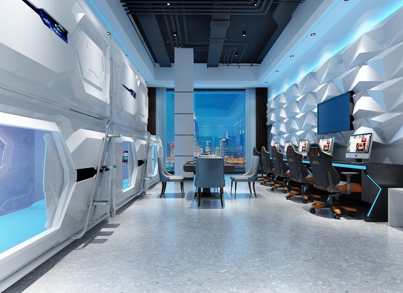 重庆太空舱电竞酒店设计丨中国重庆-11