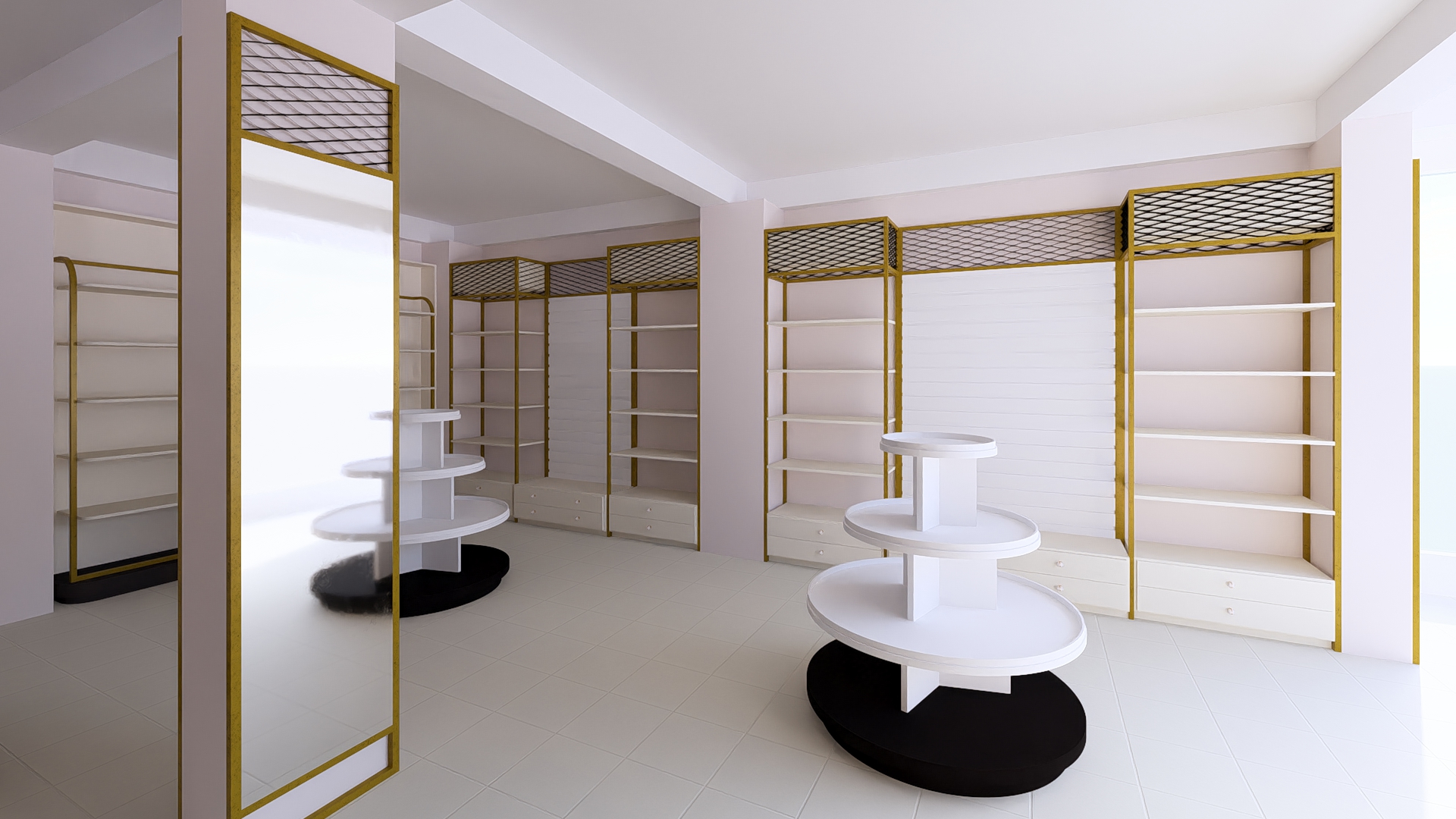 Cosmetic Shop Design-3