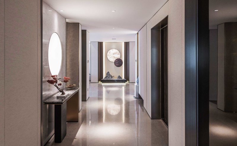 青岛金沙滩高层临海大平层生活示范空间-1