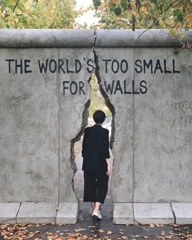 《The Berlin Wall's Crack》（《柏林墙的裂缝》）丨德国