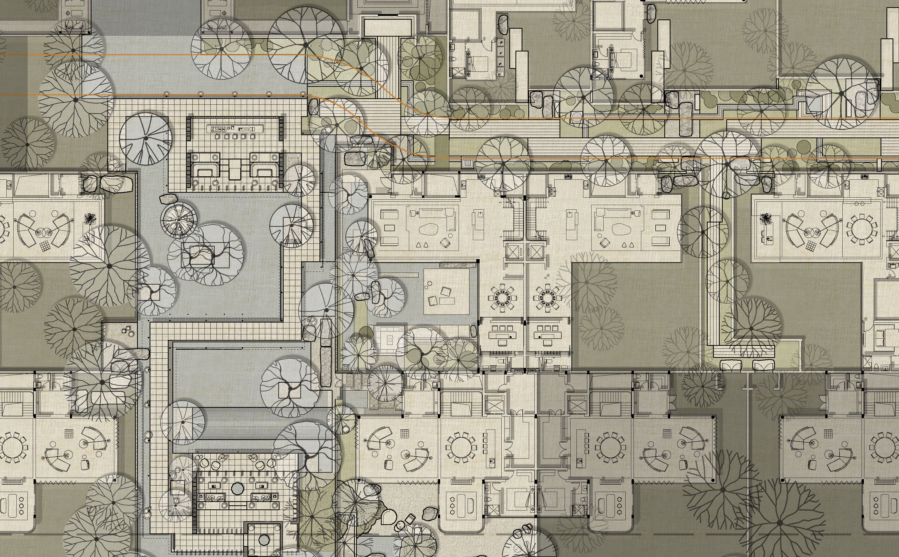 “鹭鸟天堂”中的隐奢大宅华润顺德澐璟丨中国佛山丨太璞建筑环境设计+道合设计-43