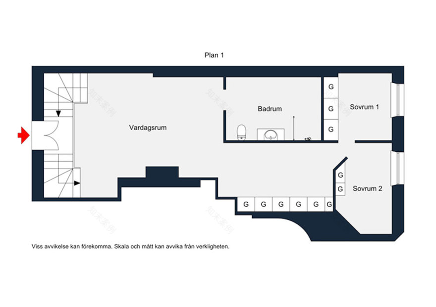 斯德哥尔摩独特两层公寓的极简魅力-32