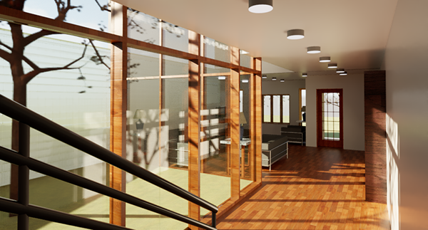 Proyecto Habitar Casa medianera 2015-10-19