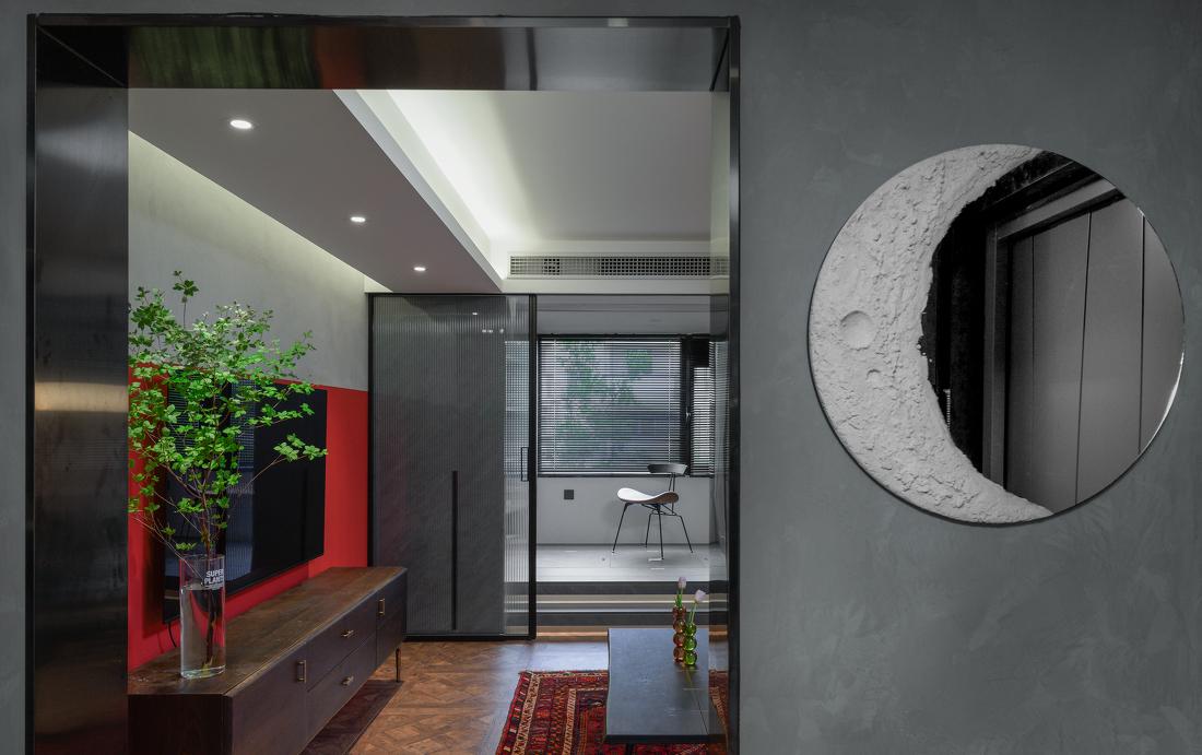 工业风极简温馨小家设计-5