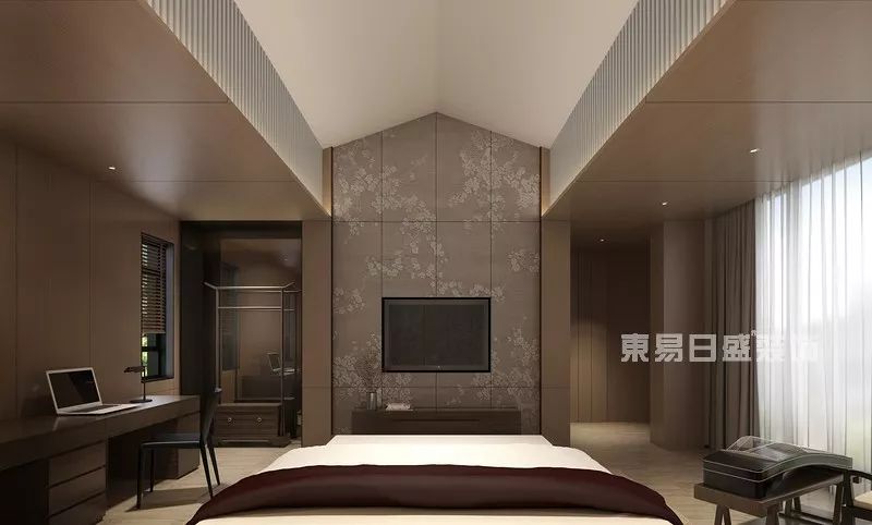 【现代中式】携一抹清透木色，筑一室墨韵书香-16