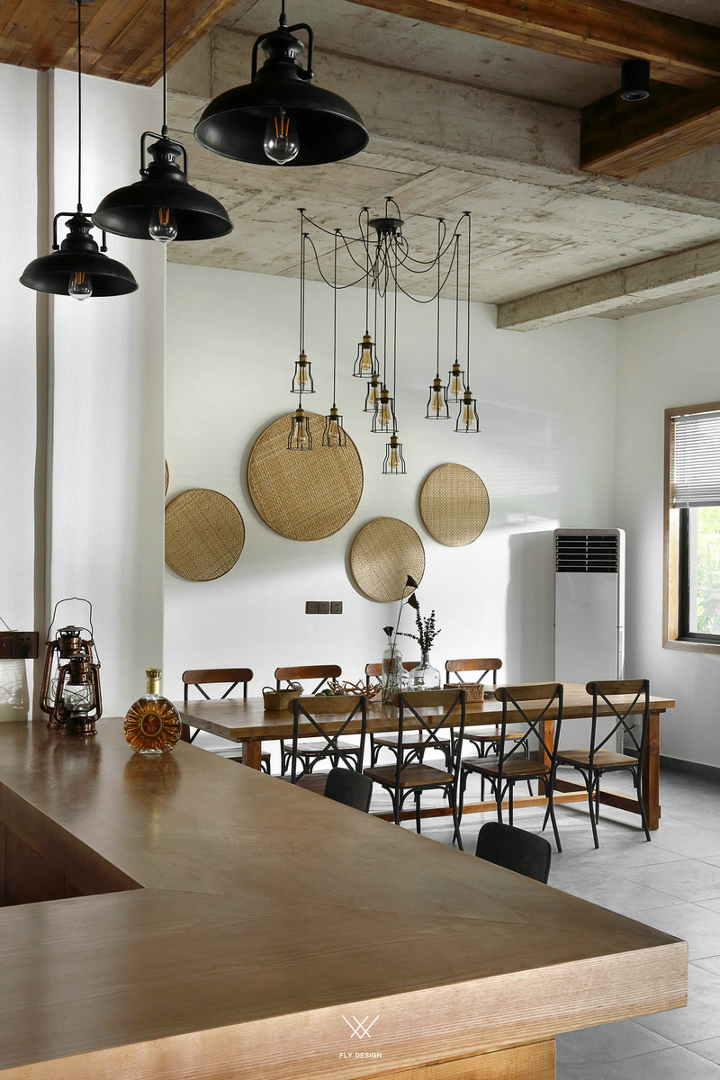 眷·桃花源——千岛湖自建工业风别墅  菲拉设计-17