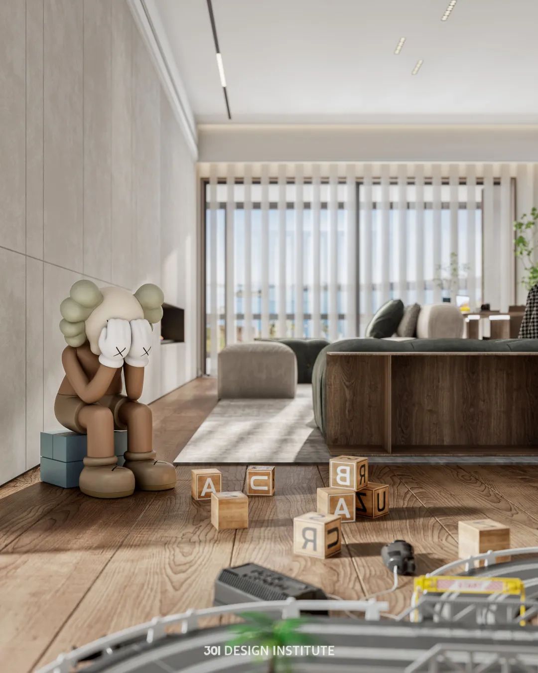 江景之窗,心灵之居 · 教师夫妇 245㎡现代简约大平层设计丨301 人居设计-16